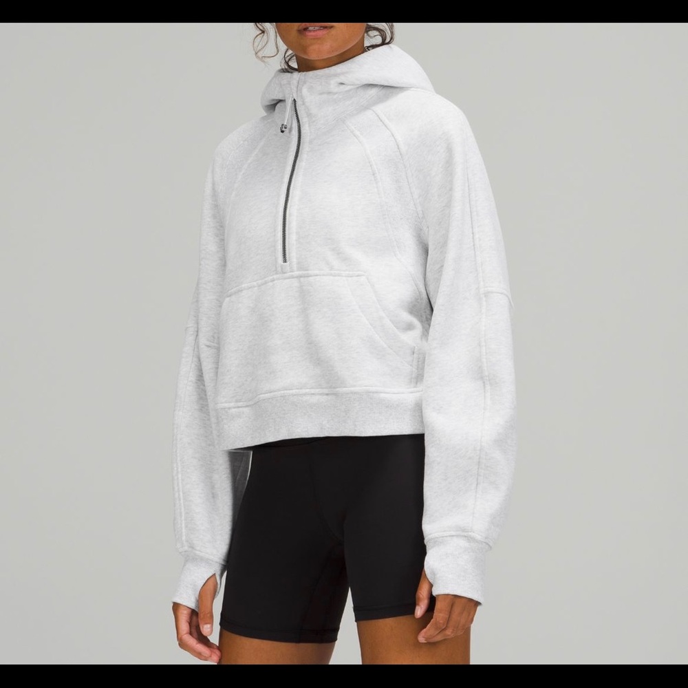 Lululemon, Oversized Scuba Half Zip Hoodie